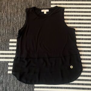 Michael by Michael Kors layer Black Tank top Size L